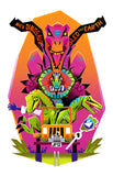 Shane Houston "Jurassic Joyride" print