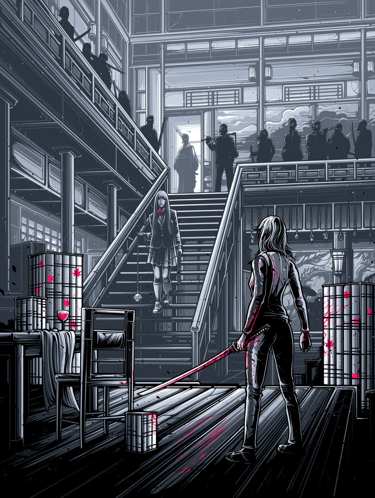 Dan Mumford “Our reputations precede us.” Glitter variant - print