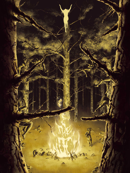 Kevin Bravo "Thomasin's Ascension" print