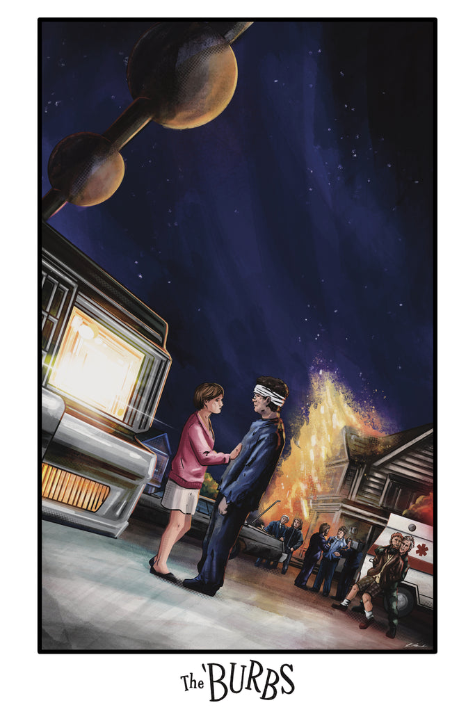 Kyle Frink "We're the Lunatics" print