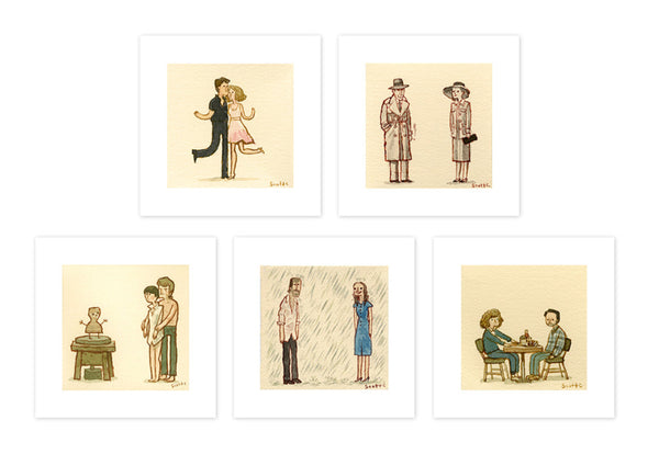 Scott C "The Great Showdowns Romance Print Set"