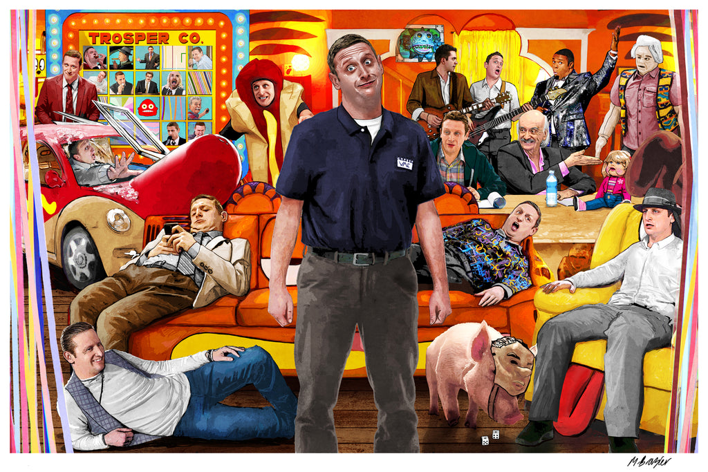 Matthew Brazier "You sure about that?" print