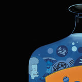 Michael Stiles "Liquid Television" Print and Keychain Set