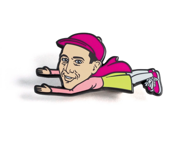 PSA Press "Pee-Wee Herman "The Luckiest Boy in the World" pin