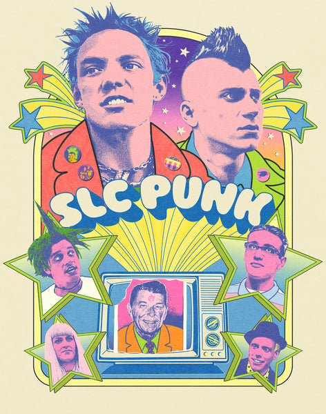 Matthew Lineham "SLC Punk" print