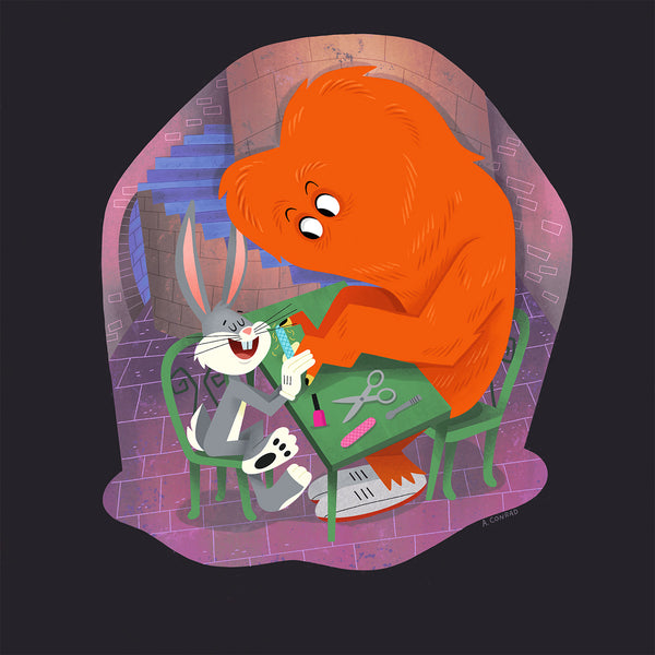 Amanda Conrad "Monsters Are Such Interesting People" Print
