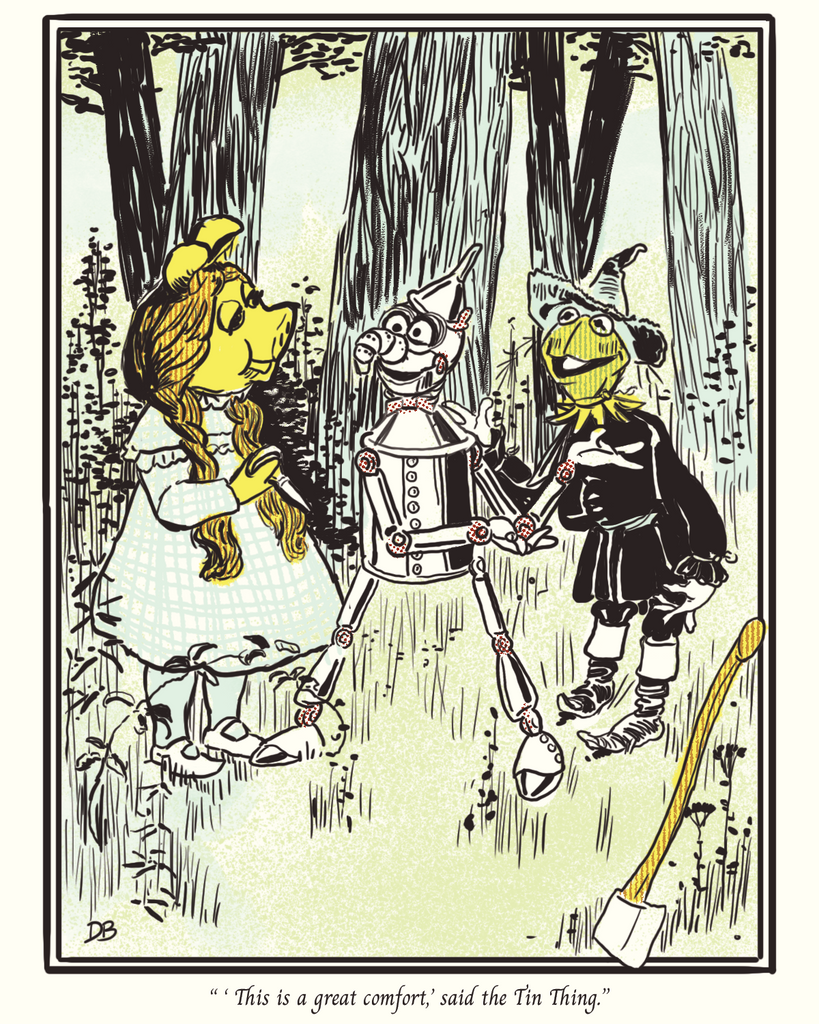 Danny Beckwith "The Rescue of the Tin Thing" Print