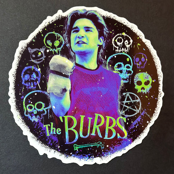 Nathan Anderson "Ricky Butler Punk" white sticker