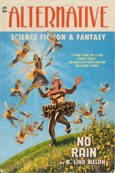 Stephen Andrade "No Rain" print