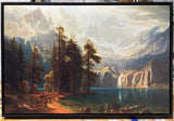 Seamus Liam O'Brien + Albert Bierstadt "Sierra Nevada 1 (with rubber duck)"