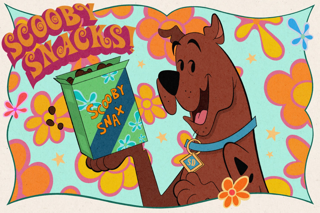 Paige McMorrow "Scooby Snax!" Print