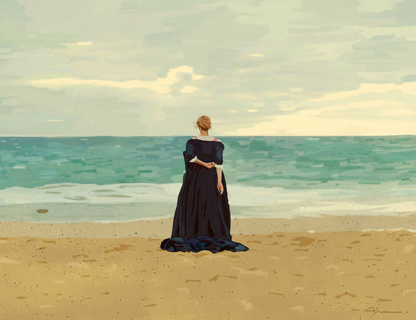 Nan Lawson "Beach" Print