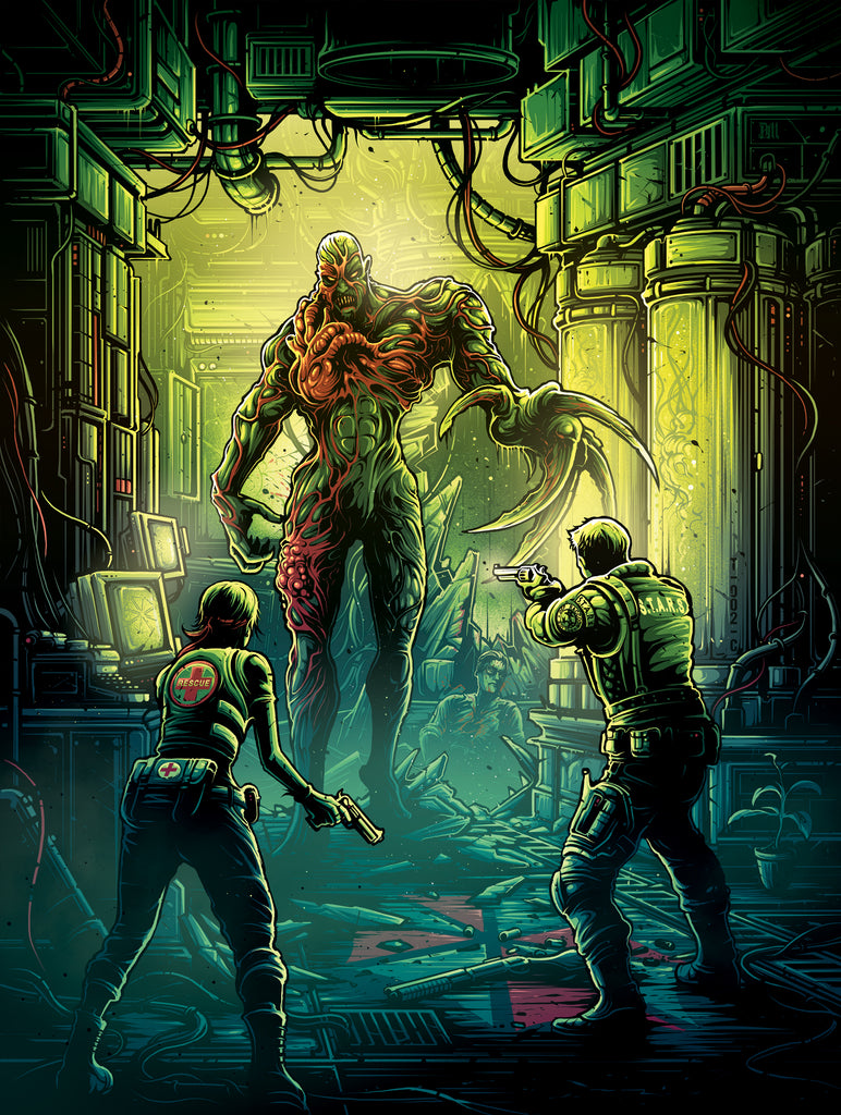 Dan Mumford “This, is the ultimate life-form. (Variant)” Print