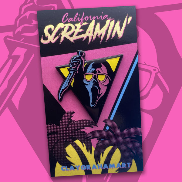 ClayGrahamArt "California Screamin'" Pin