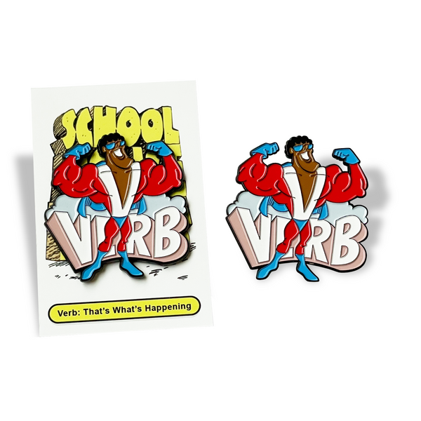 Matthew J Luxich – MATTCANDRAW "Verb, That’s What’s Happening" Pin