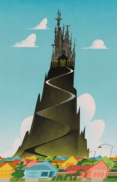 Hayden Evans "Scissorhands' Suburbia"
