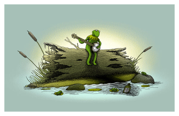 Shane Lewis "Kermit" print
