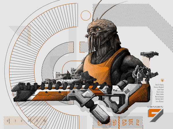 Shane Lewis "District 9" print
