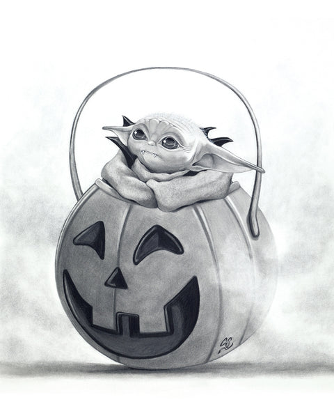 Sheila C "Pumpkin Bebby" print