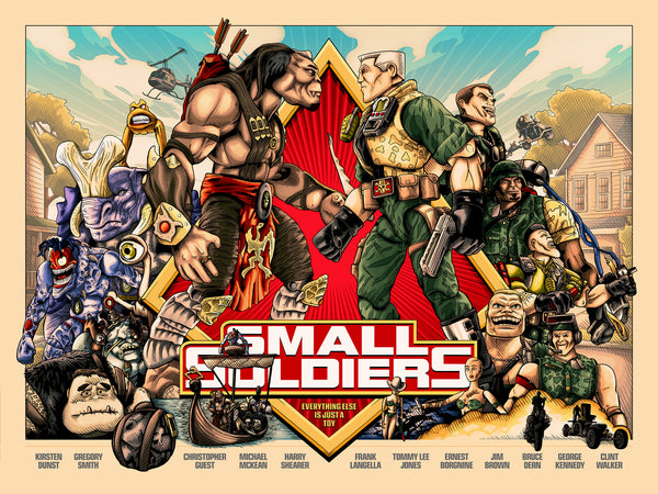 Shane Lewis "Small Soldiers" Framed Print