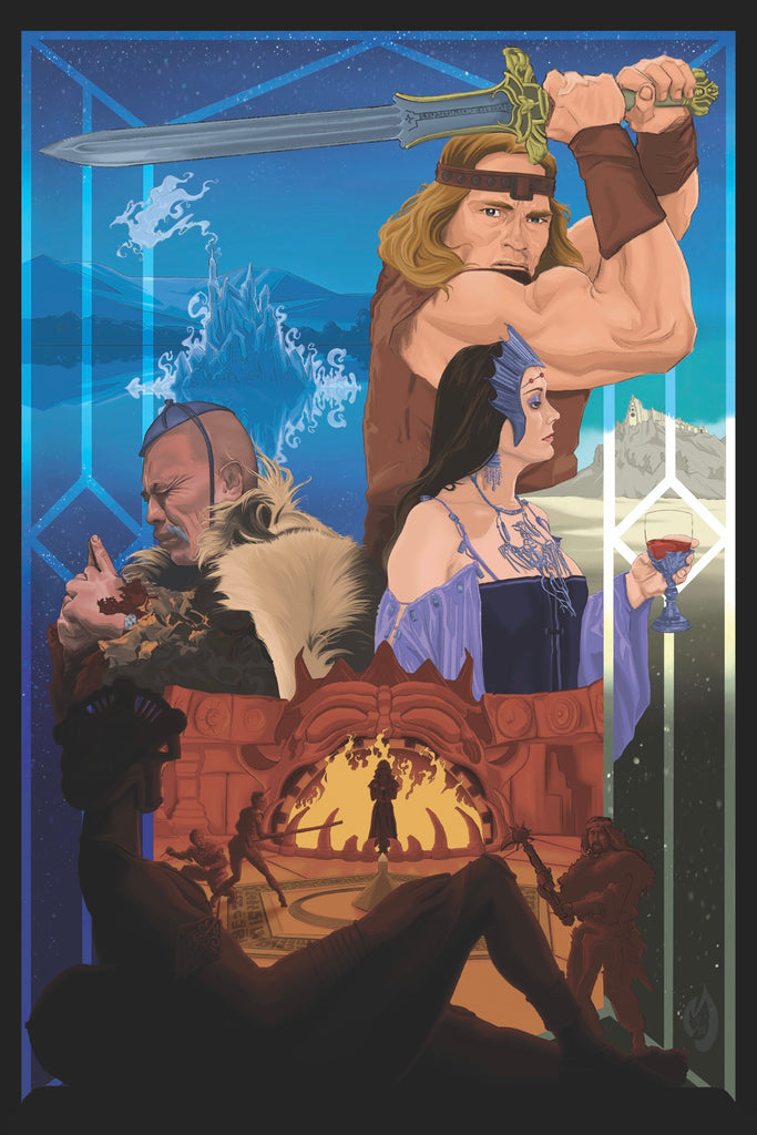 Michael Stiles "Conan the Destroyer" print