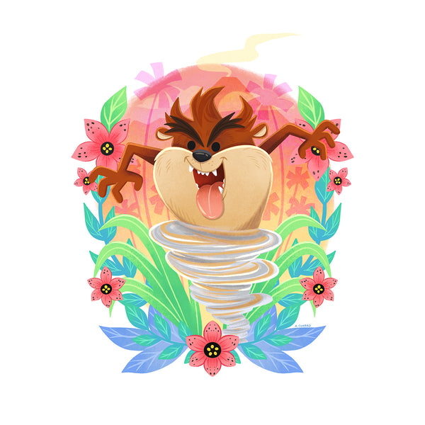 Amanda Conrad "Taz The Devil" Print