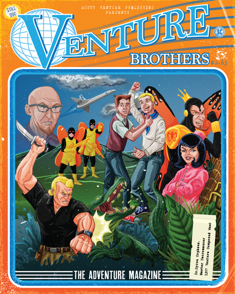 Steve Chesworth "The Adventure Magazine" Print