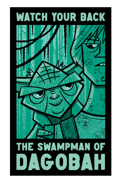 Doug LaRocca "The Swampman of Dagobah" Print