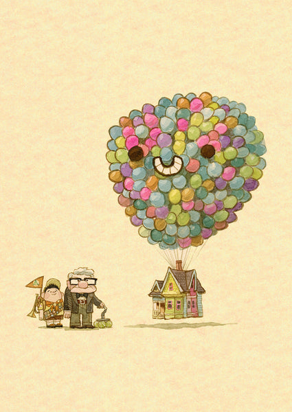 Scott C. "Up" Greeting Card