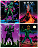 Adam Miller & Haig Demarjian "Monster Mash Four Pack" Prints