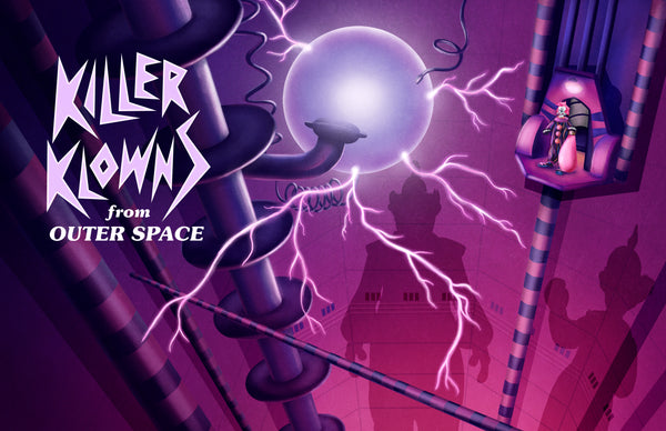 Vanessa Seixas "Killer Klowns from Outer Space" print