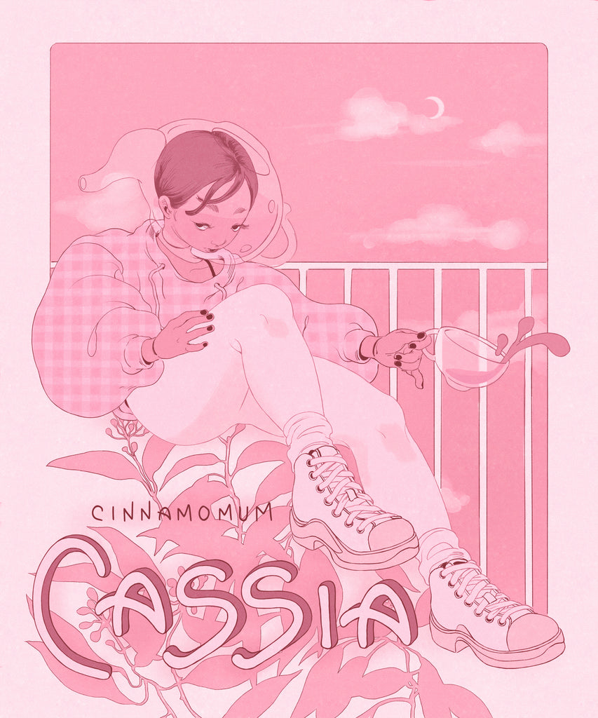 Vivian Le "Cassia" print