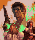 John DeLucca "Warriors Of The Wasteland" print