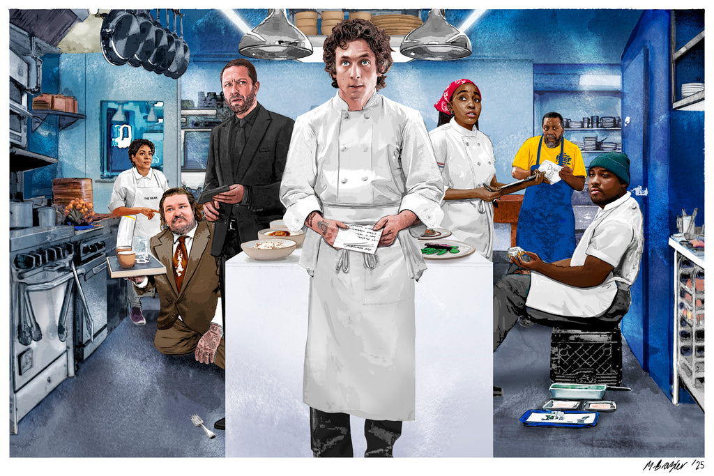 Matthew Brazier "Yes, Chef! (non-negotiables variant)" Print
