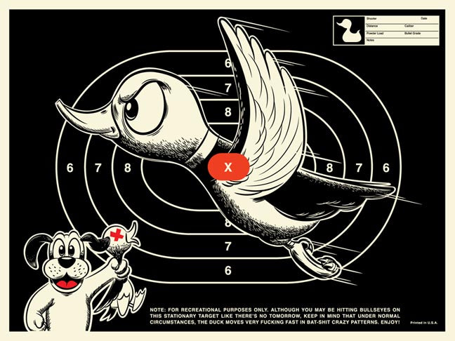 Eric Tan "Shoot That Duck!" Print