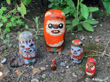 Andy Stattmiller "Ewok Nesting Dolls"