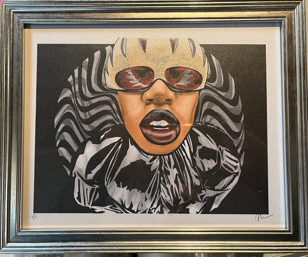 Brian Methe "Supa Dupa Fly" framed print