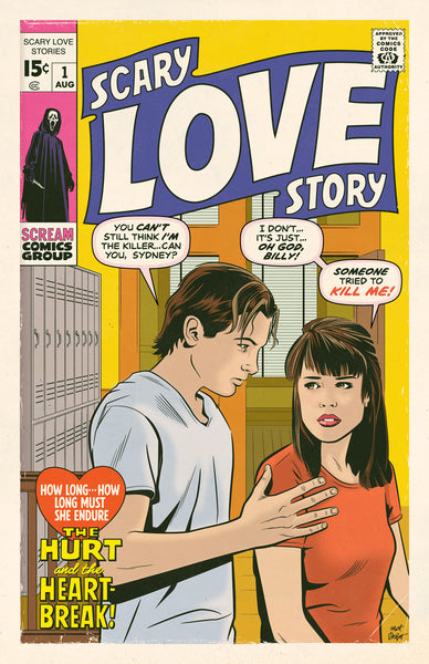 Matt Talbot "Scary Love Story" print