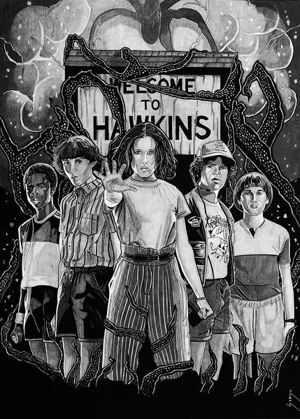 Carles Ganya "Welcome to Hawkins"