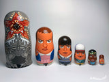 Andy Stattmiller "Stranger Things Nesting Dolls"