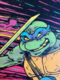 Barry Blankenship "Turtles in Time (Yellow Variant)" print