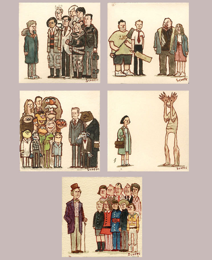 Scott C "The Great Showdowns Print Set #9" Artist Proof