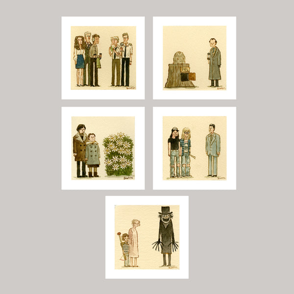 Scott C "The Great Showdowns Print Set #18" Artist Proof