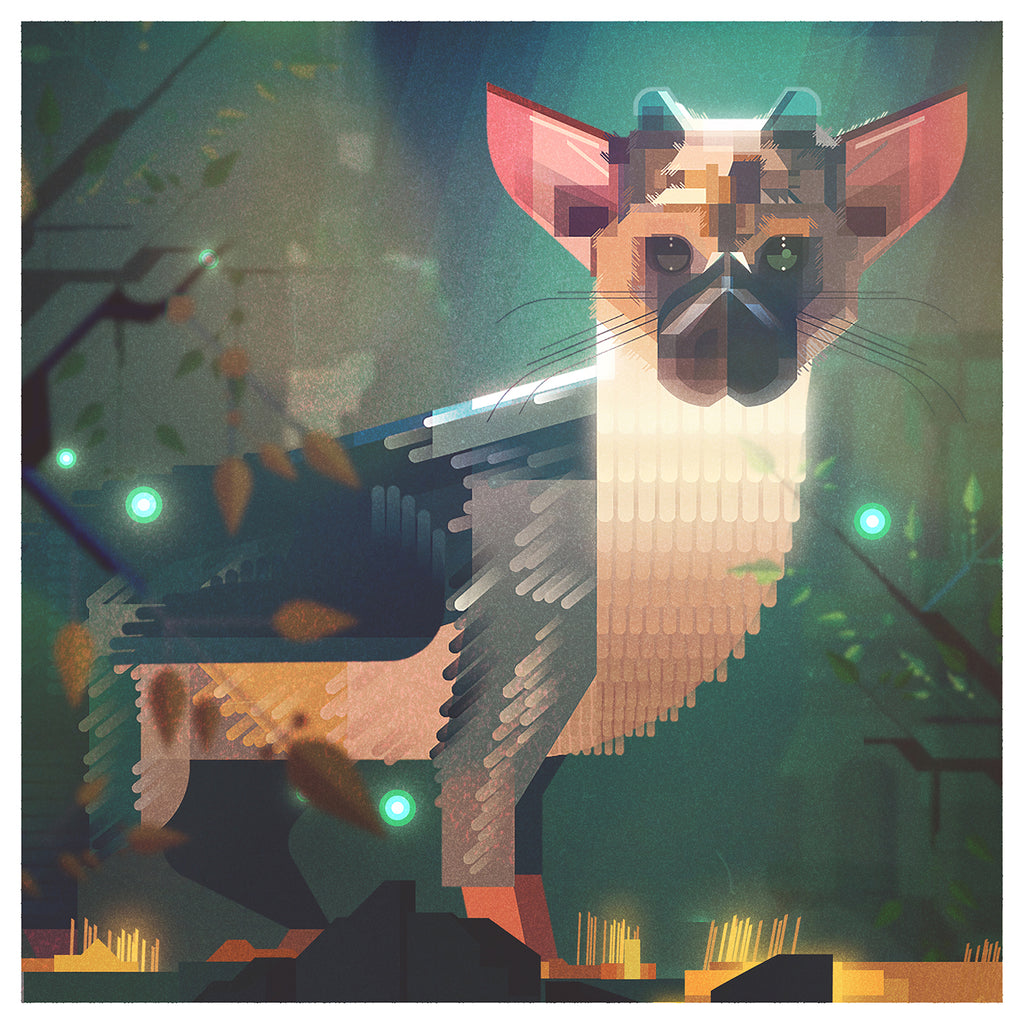 James Gilleard “Trico” Framed Print