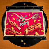 Jordan Koch "Chuck E. Cheese: Doughfender of the Pizzaverse" print