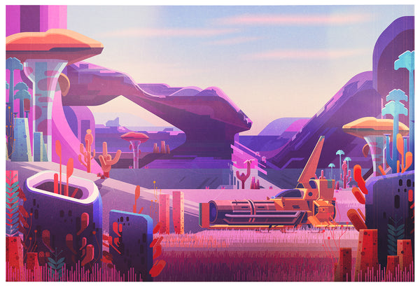 James Gilleard “Arch” Print