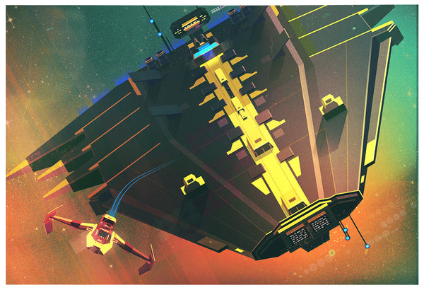 James Gilleard “Freighter” Print