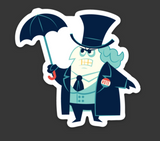 Dave Perillo "Bruce Vs Oswald" Sticker Set