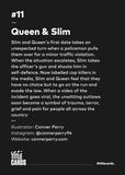 Title Cards "#11 Queen & Slim" Print