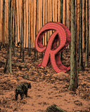 Barry Blankenship "Rain R Bear" Print
